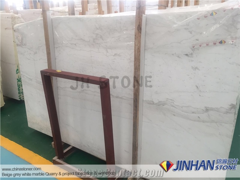 Luxury Decoration Skirting Pencil Liner Fabricated by Greece Volakas White Marble, Volacas Marble Border Trim Decos Wall Cladding