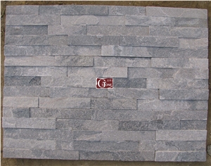 China Grey Quartzite Cultured Stone,Ledge