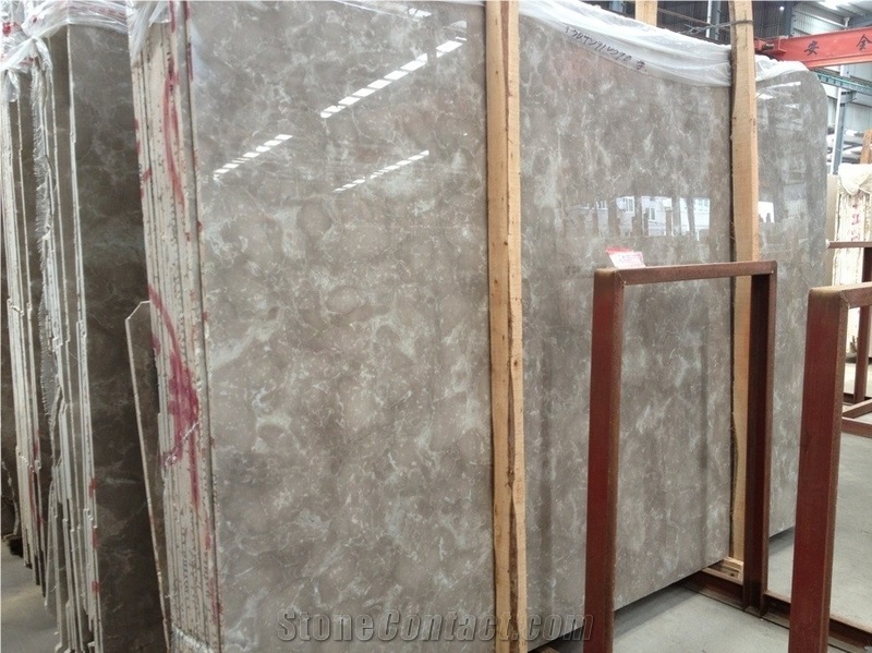 Bosy Grey Marble, Slabs or Tiles, for Wall or Flooring Coverage, Top Quality