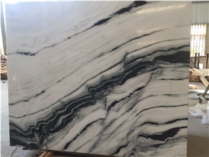 Dalmata Marble, China Panda White Marble Slab Polished