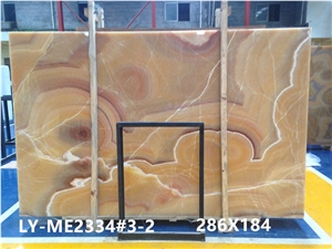 Rainbow Onyx, Yellow Onyx, Slabs or Tiles, for Wall or Flooring Coverage