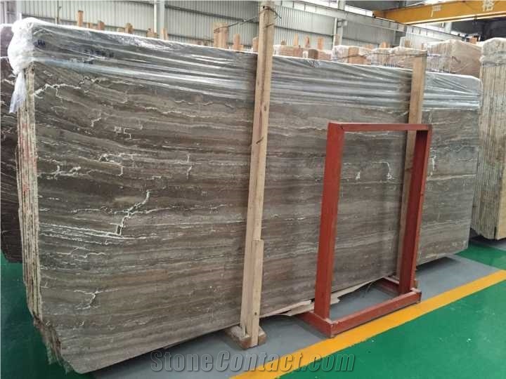Silver Travertine, Iran Silver Travertine, Slabs or Tiles, for Floor Covering, Wall Decorating, Stairs, Etc.