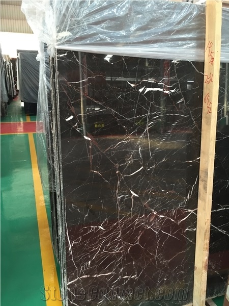 St. Laurent Marble, Nero Saint Laurent, Guangxi Black and Gold, for Wall or Floor Covering, Slabs or Tiles