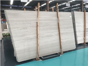 White Wooden Marble, China Wooden Marble, Slabs or Tiles, for Wall or Flooring Coverage