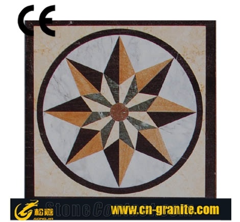 Rectangle Marble Floor Medallions Pattern,Square Marble Stepping Stone Patterns,Chinese Marble Floor Medallions Patterns