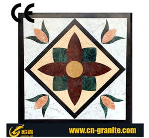 Rectangle Marble Floor Medallions Pattern,Square Marble Stepping Stone Patterns,Chinese Marble Floor Medallions Patterns