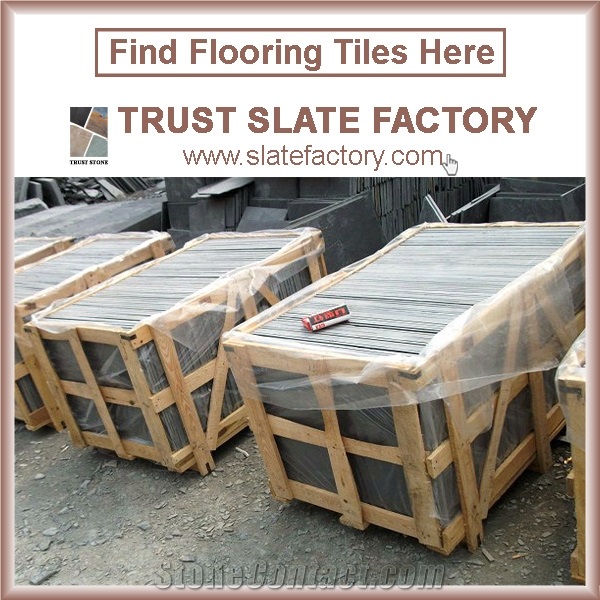 Black Slate Tiles, Grey Slate Tiles, China Grey Slate