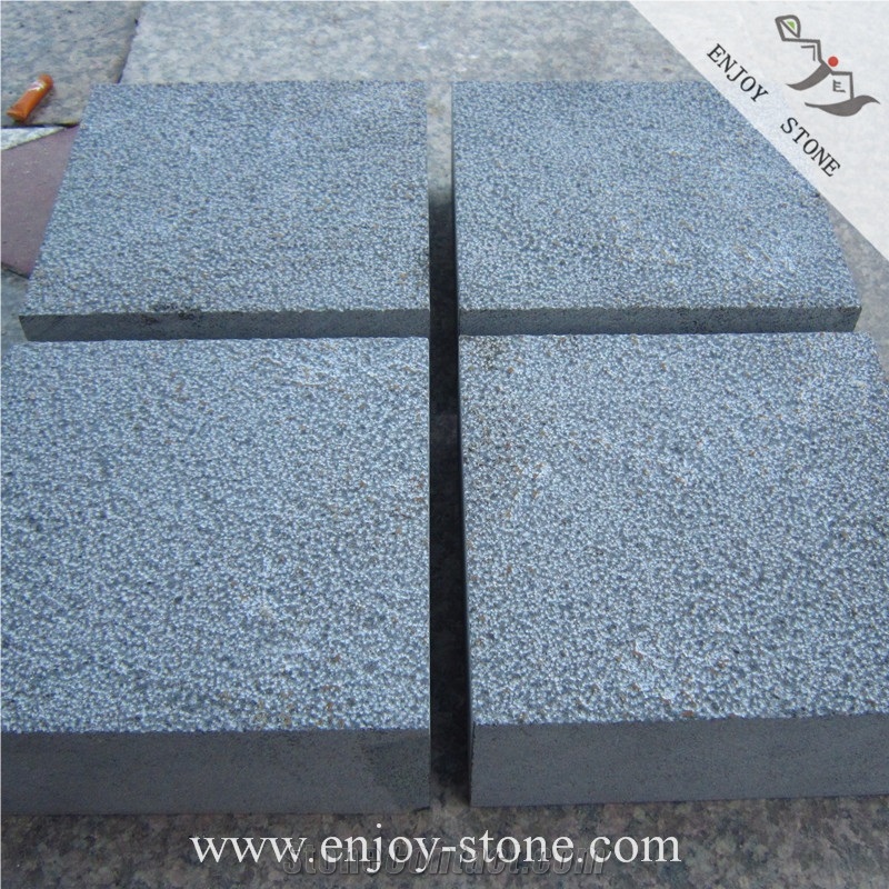 Basalt/Basalto/Andesite/Fine Bush Hammered/China Grey Basalt Slabs & Tiles