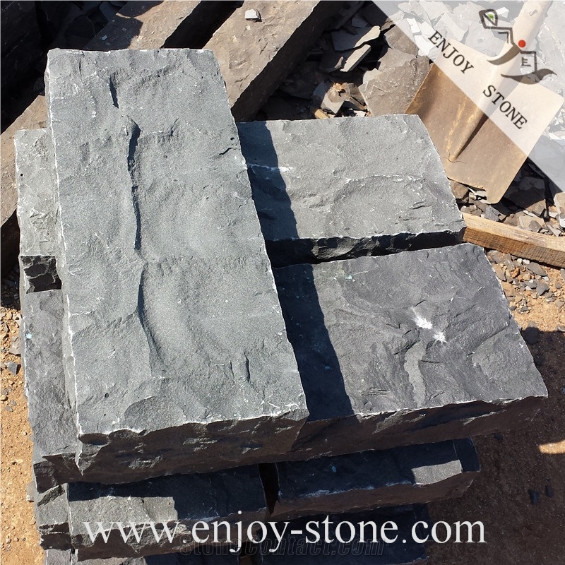 Basalt Split Stone,Grey Basalt Garden & Palisade