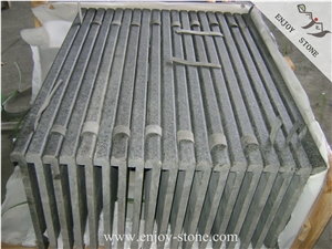Flamed G684 Black Basalt Swimming Pool Coping