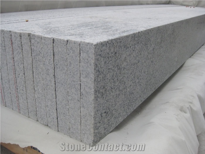 G603 Granite Slabs, China Sesame White Granite