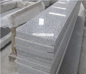 G603 Granite Slabs, China Sesame White Granite