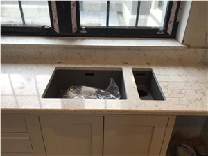 Chemical and Stain Resistant Corian Stone Polished Surfaces 2cm or 3cm Thick Available for Custom Countertops Prefabricated Top Mainly and Widely Used in