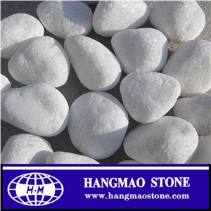 Hot Sale Natural White Polished Pebble Stone for Landscaping and Garden