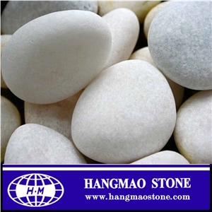 Polished White Pebble and Pebble Stone Wholesale Pebble Stone for Garden