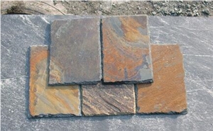 Rusty Slate Roofing Tile, Brown Slate Roof Covering