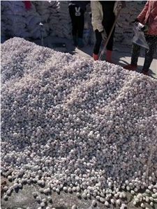 Pure White Marble Stone Pebble,Crushed Stone
