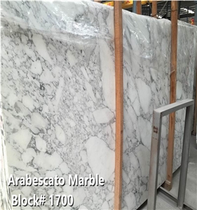 Italy Cheap White Marble Stone Arabescato Vagli Marble 2cm Slabs Price