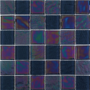 Beautiful Glass Mosaic Tiles Used in Bathroom Wall as Interior Stone Tiles ,Popular Manmade Stone Pool Mosaic Pattern