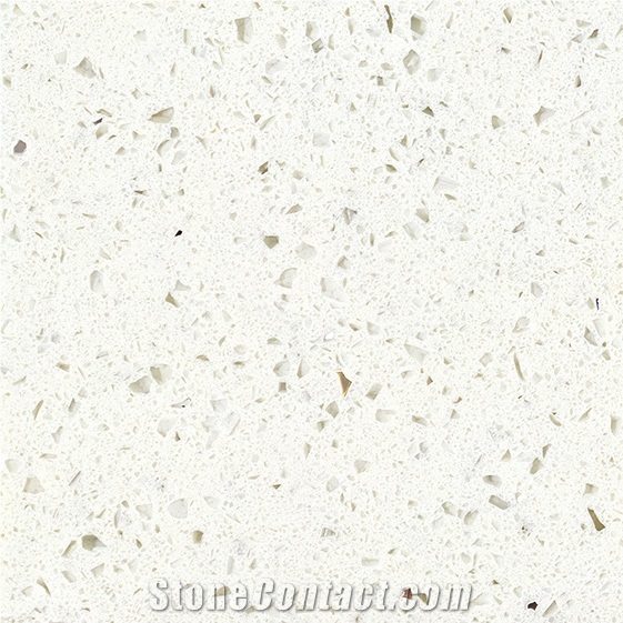 Crystal White Quartz Slabs , White Quartz Slabs ,Engineered Stone ,Ts-1001 Quartz ,Sparkle White Surface Quartz Stone Slabs