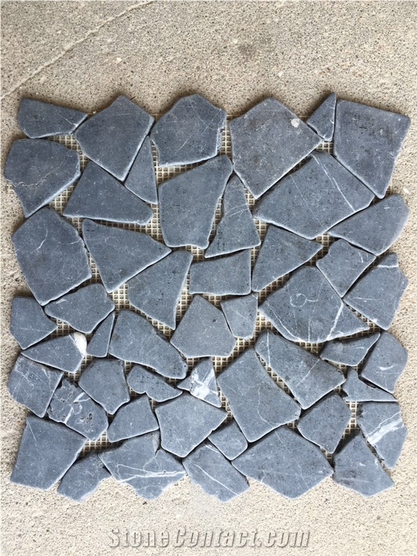 Natural Stone,Dark Grey Mosaic,China Interior Stone Tiles for Wall Cover