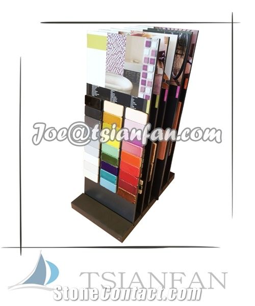 MDF Board Tile Display Stand