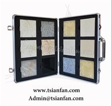 Quartz-Marble-Granite Stone Sample Suitcase Px609