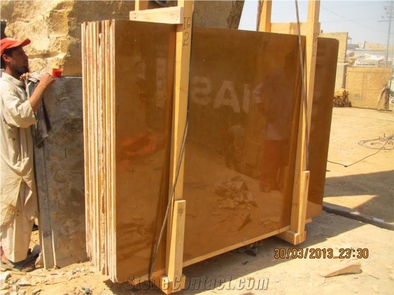 Golden Camel Marble from Pakistan Slabs & Tiles, Indus Gold Marble Slabs & Tiles