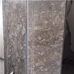 Ocean Fossil Marble Slabs & Tiles, Green Polished Marble Flooring Tiles, Walling Tiles