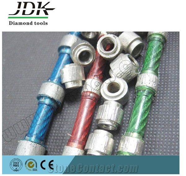 Jdk Diamond Wire Saw for Marble / Granite Block Squaring