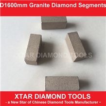 1.6 Mtr Diamond Cutting Segments for Granite Blocks