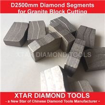 China Manufacturer Factory Supply M Shape Granite Block Cutting Segments