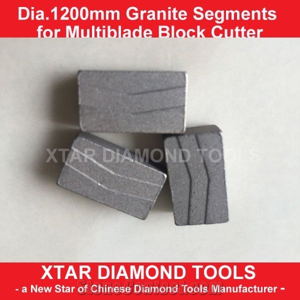 Fast Cutting Diamond Granite Segment for Granite Cutting / Marble Sandstone Granite Cutting Segment