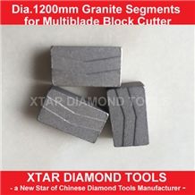 Fast Cutting Diamond Granite Segment for Granite Cutting / Marble Sandstone Granite Cutting Segment