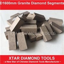 Xtar 2 Discounts for Trail Order Of 1600mm Granite Cutting Segments for Multiblade Block Cutter