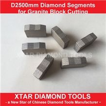 Xtar Chinese Factory Direct Sell Granite Saw Blade Segments for Indian Granite