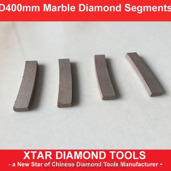 Xtar Free Testing for 400mm Diamond Cutting Segments in Iran Market