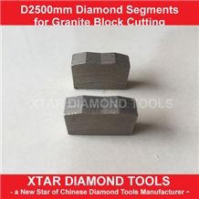 Xtar Granite Block Cutting Segments for Tan Brown