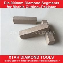 Xtar Guaranteed Quality Of 900mm Stone Cutting Segments for Hard Marble