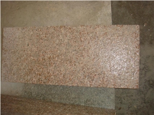 G350 Yellow Sesame Golden Leaf Granite Flamed Surface Paving Cube Stone Tiles Competitive Prices