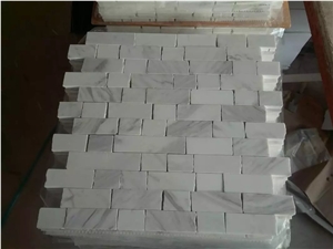 Light Marble Wall Clading Competitive Prices, White Marble Mosaic Pattern