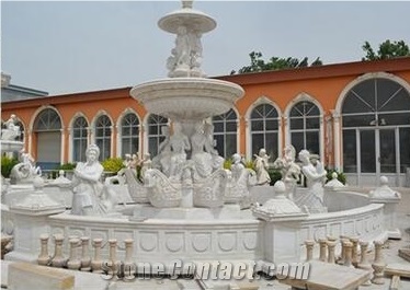 China Made Large Scale Outside Sculpture Water Fountain