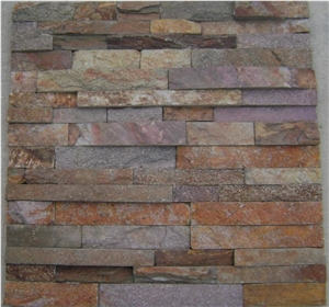 Multicolor Slate Tiles,Cheap Cultural Stone ,Wall Paving Slate Tiles
