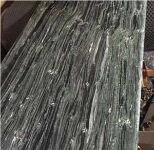 Polished Sea Green Granite Slabs, China Green Granite