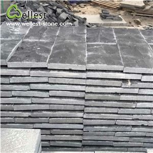 High Quality Hainan Black Basalt Mushroom Stone for Wall Cladding