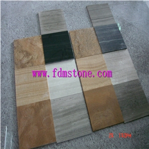 China Yellow Wooden Vein Marble Floor Tiles,Stone Tiles 96"Up X 48"Up Yellow Wooden Marble for Bathroom or Toilet Flooring
