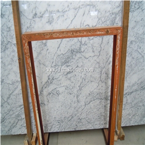 Crystal Blue Marble Slab ,Super White Marble Slabs with Special Color