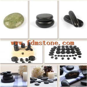 Hot Stone Massage Set,Basalt/Marble/Chakra Stones