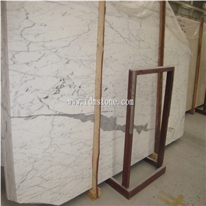 Polished Surface Finishing Calcutta White Marble,Countertop and Sink Marble,Bianco Carrara Flooring Tiles