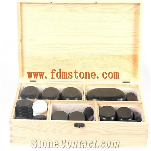 Super Basalt Hot Stone for Deep Massage, Spa Hot Rocks, Spa Treatment Massage Wellness Stones